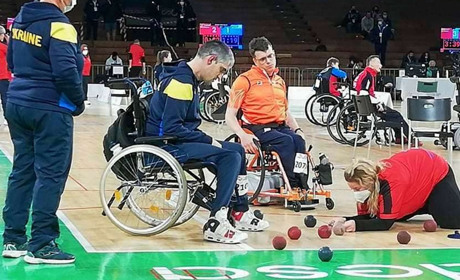 «Після змагань зробили висновки»: Антон Сєров про Чемпіонат Європи з паралімпійської гри боча 2021