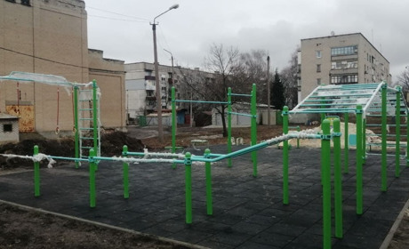 В Попаснянській громаді завершують будівництво спортивних майданчиків за програмою «Здорова Україна»