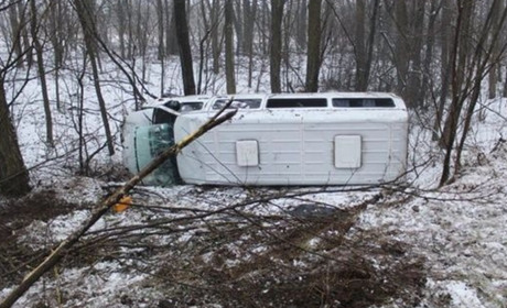 Очевидець ДТП під Холмами на Корюківщині розповів, як перекинулась козилівська маршрутка