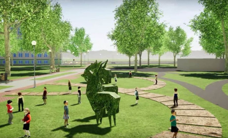 Саюк: «Кошти Бюджету участі у 2022 році направимо на розбудову скверу Молодіжний»