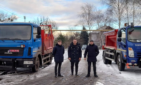 Для потреб Гірської громади придбали нову комунальну техніку та обладнання