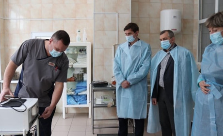 Для відділення урології Калуської центральної районної лікарні придбали нове обладнання