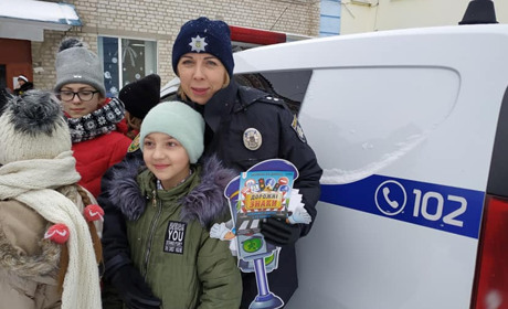 Поліцейські у школі: бесіди про небезпеку на дорозі