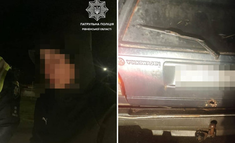 Сарненські патрульні зупинили п'яного неповнолітнього водія: на хлопця склали три протоколи