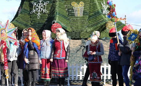 Нікопольські школярі заколядували у день Різдва Христового: фотозвіт