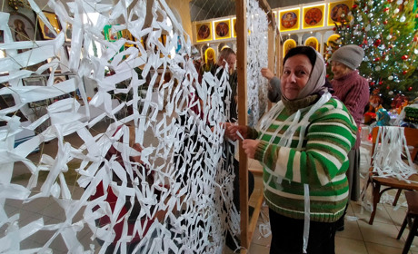 Прихожани Покровської церкви сказали «Дякуємо» захисникам України