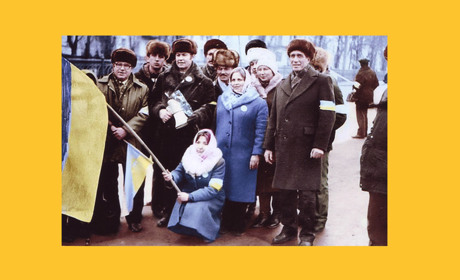 Гадячани на ланцюг єдності до Києва добиралися на «швидкій»