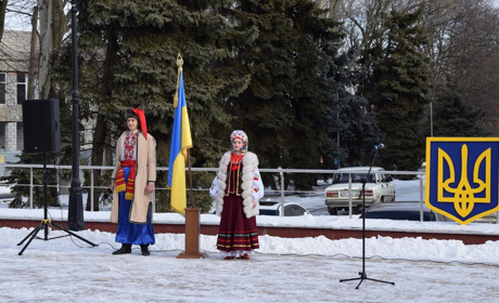 Як у Волновасі відзначали День Соборності України. Фото
