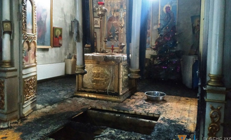 Підпал церкви у Сновську. 16-річний хлопчина влаштував пожежу, аби приховати сліди іншого злочину