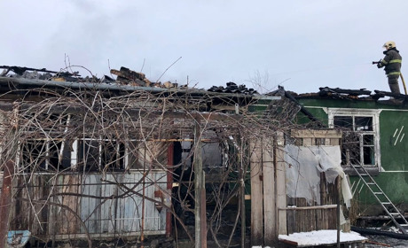 В селі на Сарненщині згоріла хата: власник оселі загинув