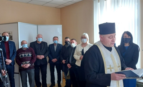 У Калуші на Грушевського відкрили приміщення Калуського тероб’єднання воїнів Афганістану