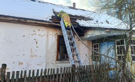 У Бурківці на Корюківщині у власному будинку згоріла 89-річна жінка