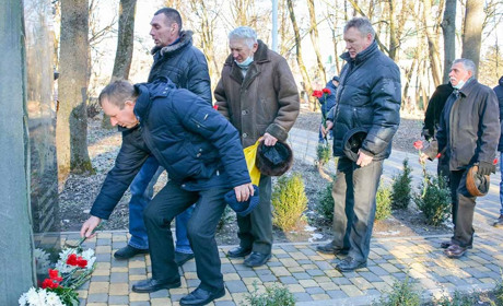 В Кагарлику вшанували учасників бойових дій на території інших держав