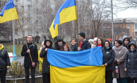 День єднання: як у Южноукраїнську відзначили нове державне свято. Фото