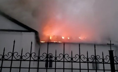 На Чернігівщині знову горіла церква. Відома попередня причина займання