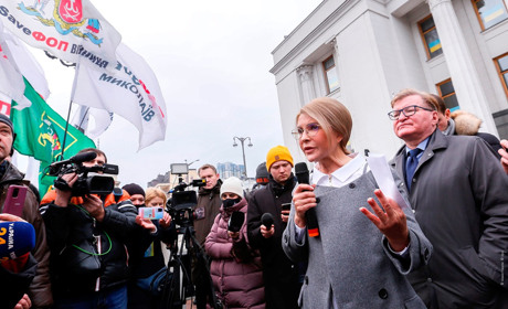 "Закон, від якого постраждали ФОПи, – підробка": лідерка партії "Батьківщини" Юлія Тимошенко