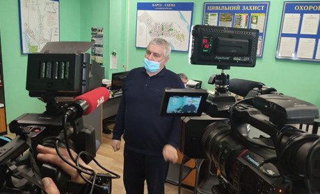 В Южноукраїнську ТV-канали із області і столиці взяли участь у перевірці ситеми оповіщення