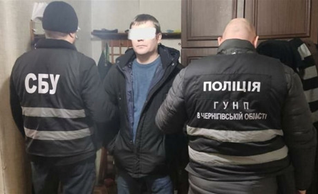 На території Чернігівщини виявлено громадянина РФ, який проживав тут незаконно