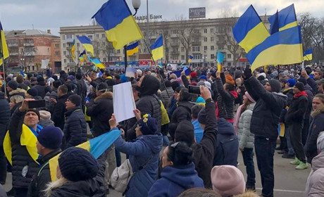 У Новій Каховці відбудеться мітинг на підтримку України