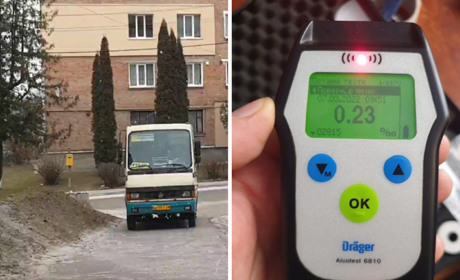 В Сарненському районі поліція зупинила п'яного водія маршрутки — авто вилучили