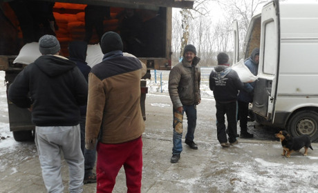 Фермер з Повстанського надав 8 тонн борошна для військових та місцевої самооборони