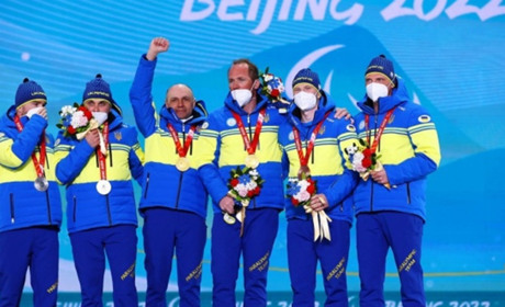 Збірна України здобула 11-те «золото» на завершення Паралімпіади-2022