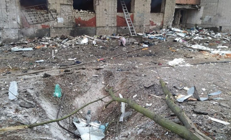 У Чернігові під завалами гуртожитку знайдено тіла п‘ятьох людей, серед них — троє дітей
