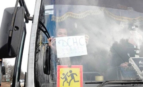 Із Запоріжжя до Бердянська прямує колона автобусів та бензовоз