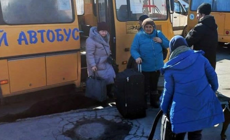 У Кураховому наплив переселенців з Мар'їнки та Красногорівки
