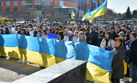 У відповідь ворогу – єдність українських атомників. Як проходила акція у Вараші?