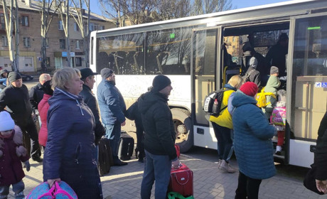 За заявками мешканців організована евакуація автобусом з Покровська