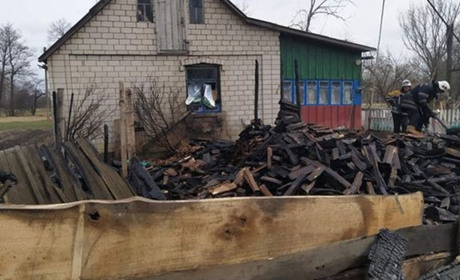 Пожежа в Поліянівці: ДСНС