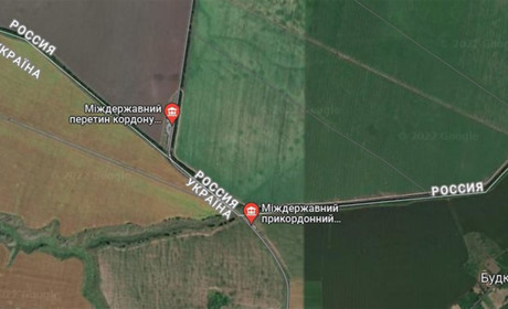 У пункті пропуску "Рижівка" на Білопільщині росіяни влаштували провокацію, спаливши власний БТР