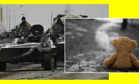 На Ніжинщині російські війська використовували дітей в якості живого щита під час переміщення колон
