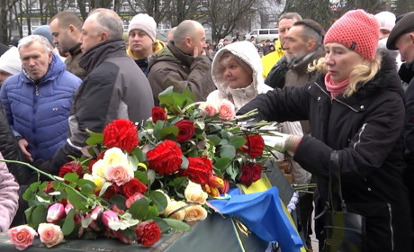 Мешканці громади провели в останню путь ще трьох загиблих Героїв