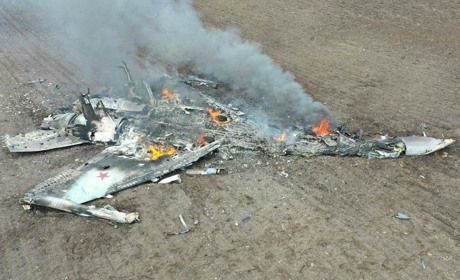 Під Ізюмом збили російський СУ-35 та затримали льотчика. Фото та відео