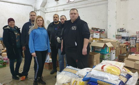 Волноваські тероборонці отримали гуманітарну допомогу від Трускавецької громади: відео