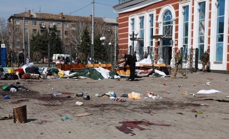 На Краматорському вокзалі під час обстрілу не було евакуйованих із Курахового