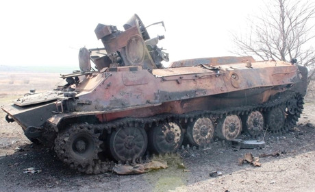 Бійці тероборони знищили техніку ворога недалеко від Малинівки