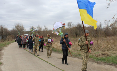У Подільському районі поховали загиблого на Херсонщині розвідника (ФОТО)