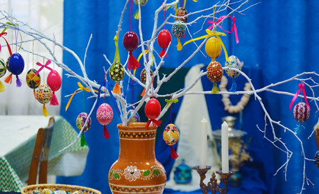 У Гадячі відбувся майстер-клас із писанкарства