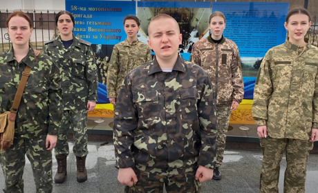 Студенти з Конотопа зняли кліп про свої військові будні. Відео