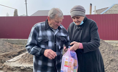 Скадовчанам передали благодійну допомогу з Польщі та від місцевих підприємств