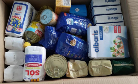 До Лозової надійшов гуманітарний вантаж