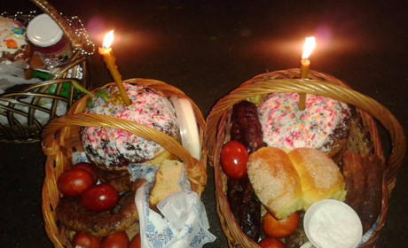 Що символізують головні продукти у пасхальному кошику?