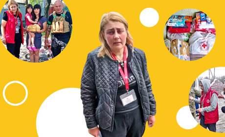 "Люди вже навіть продуктів не просять, лиш хліб і воду": як волонтерка Наталія їздить у Мар'їнку
