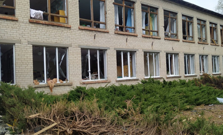 В Гуляйполі через обстріли горів дитячий садок