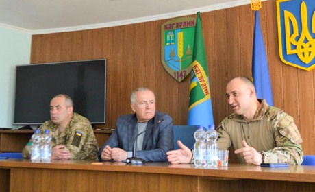 Кагарличчину відвідало військове керівництво Обухівського району