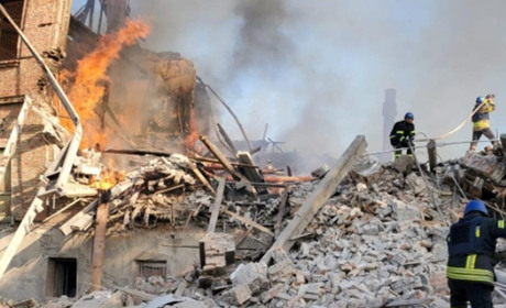 Російські бомби зруйнували школу в Білогорівці, у підвалах якої укривалися селяни