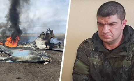Збитий російський льотчик розповів, як бомбардував Волноваху та інші міста